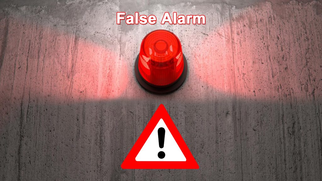 false alarm